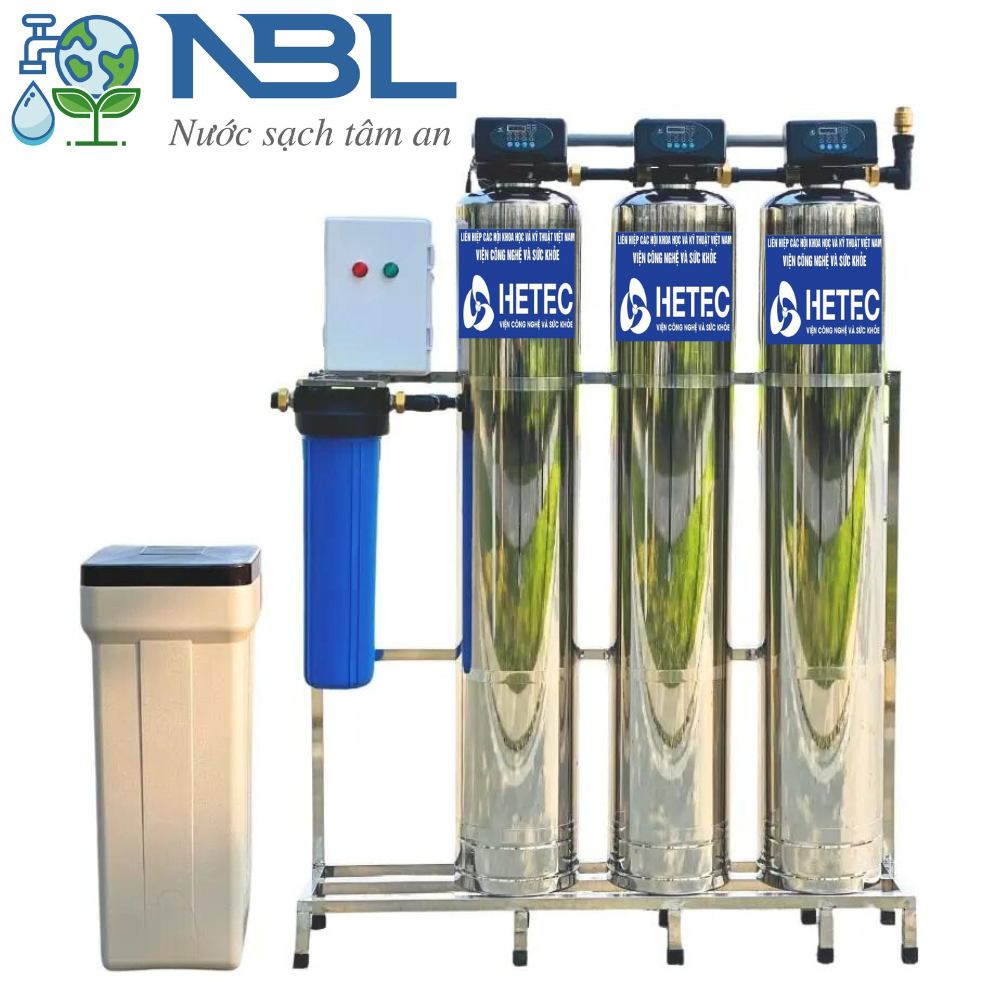Bộ lọc nước đầu nguồn NBL-03AI35 chuyên làm mềm, lọc kim loại nặng